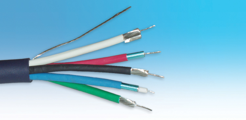 Kabel Multicore CVD3800 Halogenfrei 5x75 Ohm